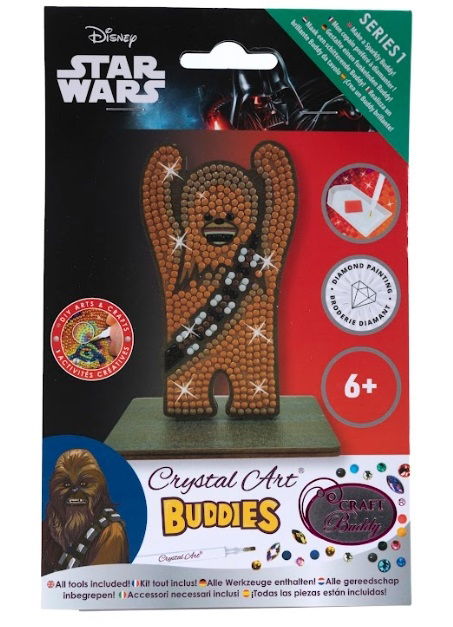 Chewy- Star Wars Crystal Art Buddy Kit 11x8 cm approx