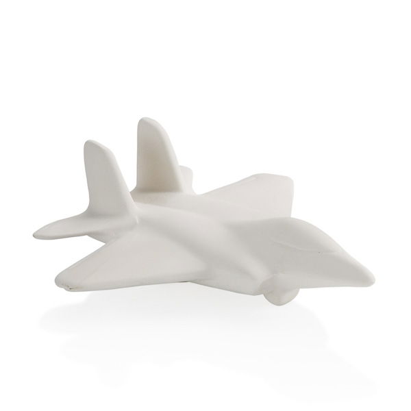 7408 Fighter Jet Party Animal plain bisque