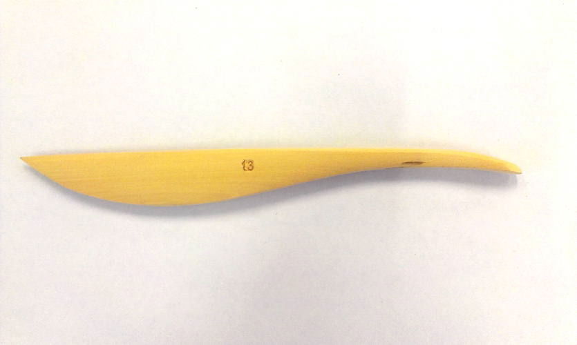 Boxwood Modelling Tool No. 13 for clay sculpting and ceramic detailing (CH6613)