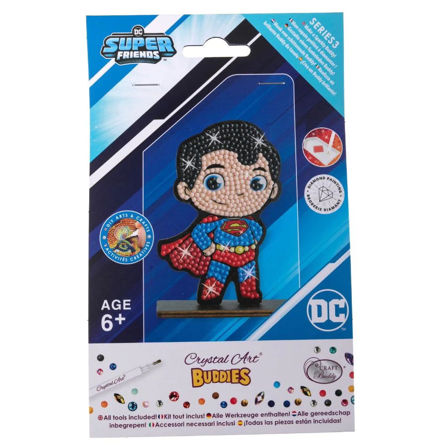 SUPERMAN CRYSTAL ART BUDDY