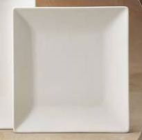 SQUARE COUPE SALAD PLATE 20CM