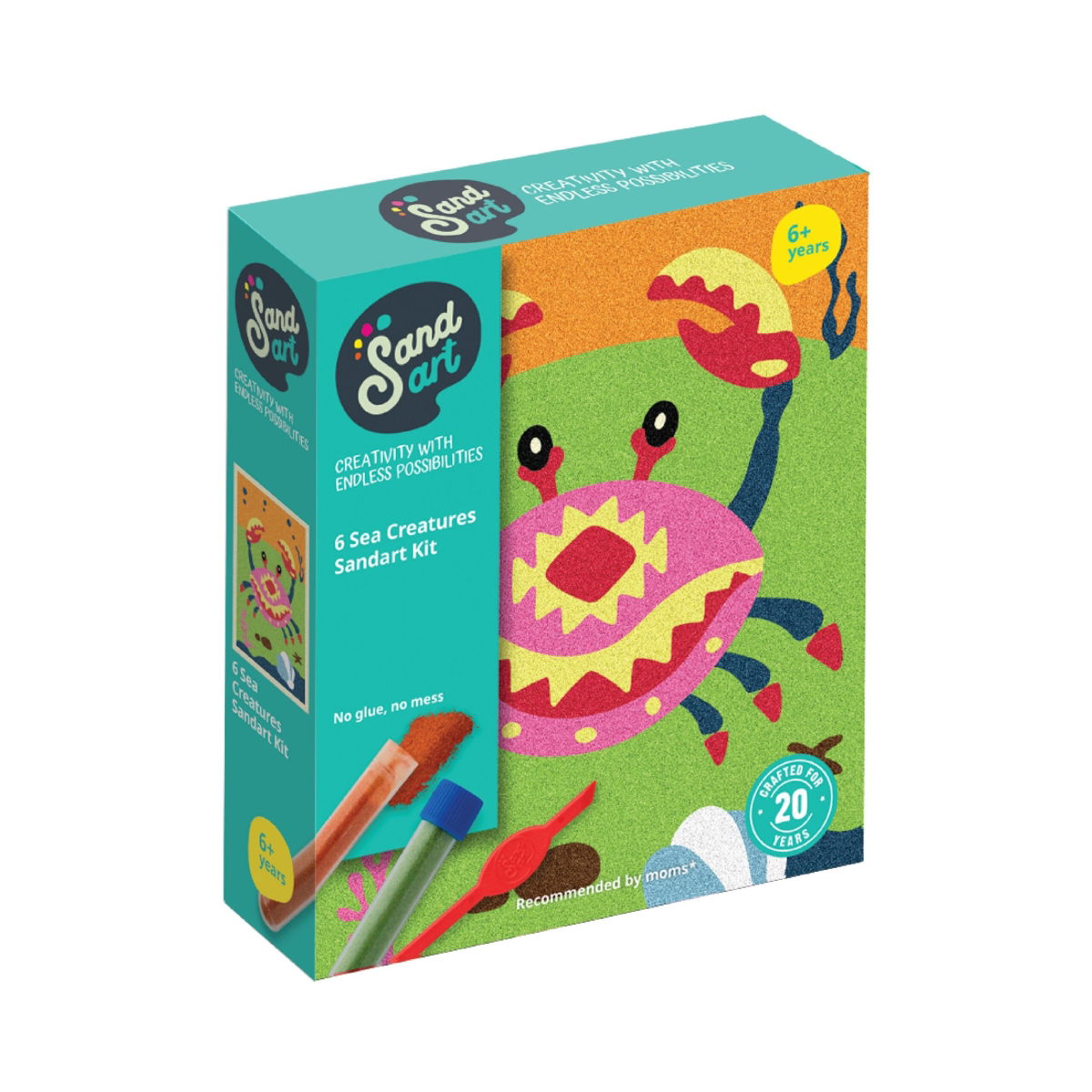 SAND ART - SEA LIFE (6PK)