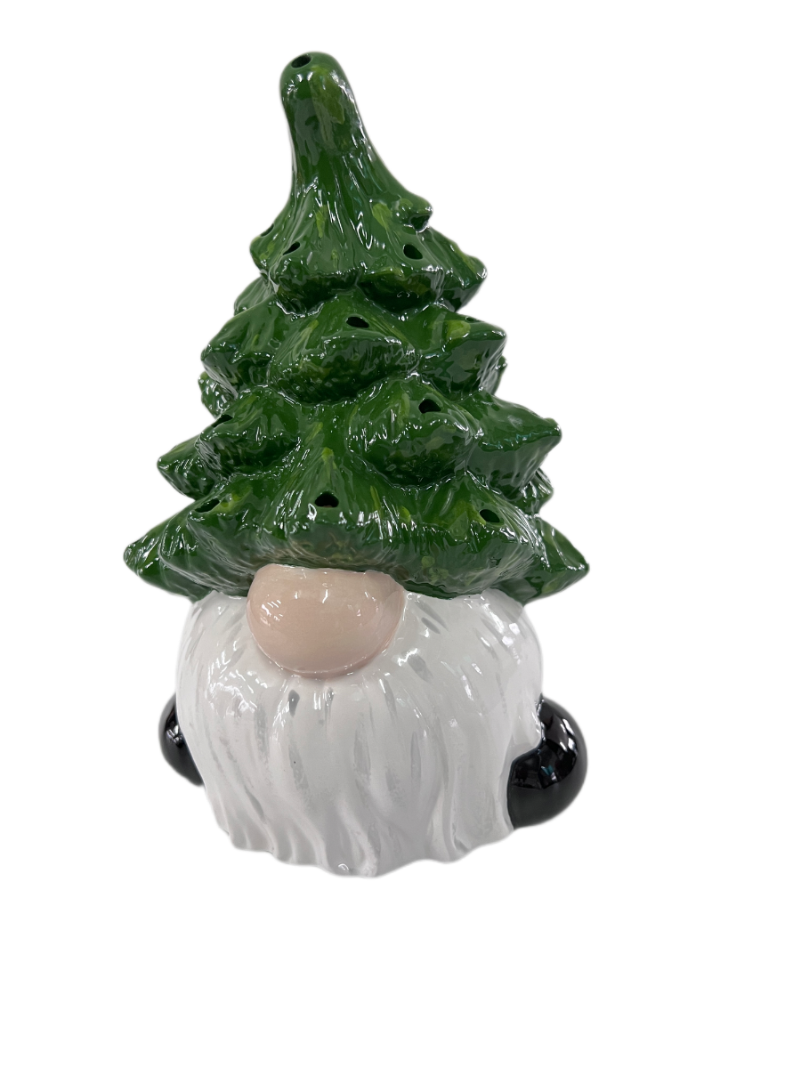 Christmas Tree Gnome Lantern