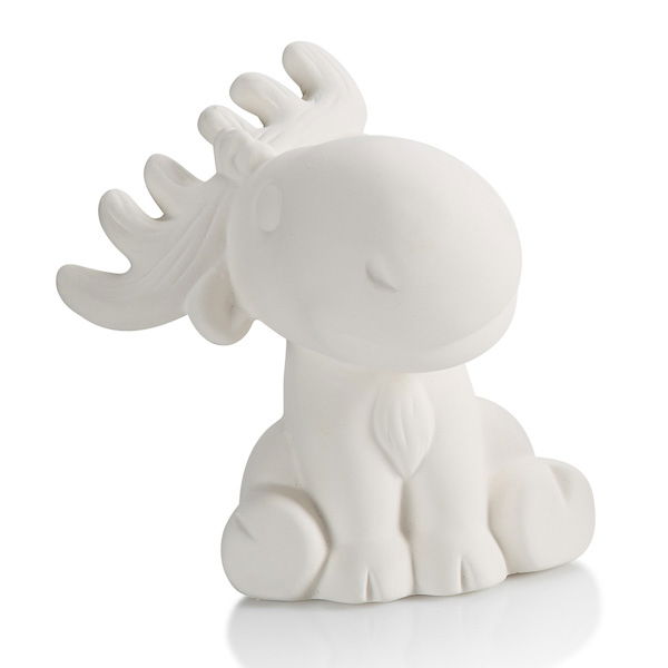 7357 Moose Party Animal plain bisque