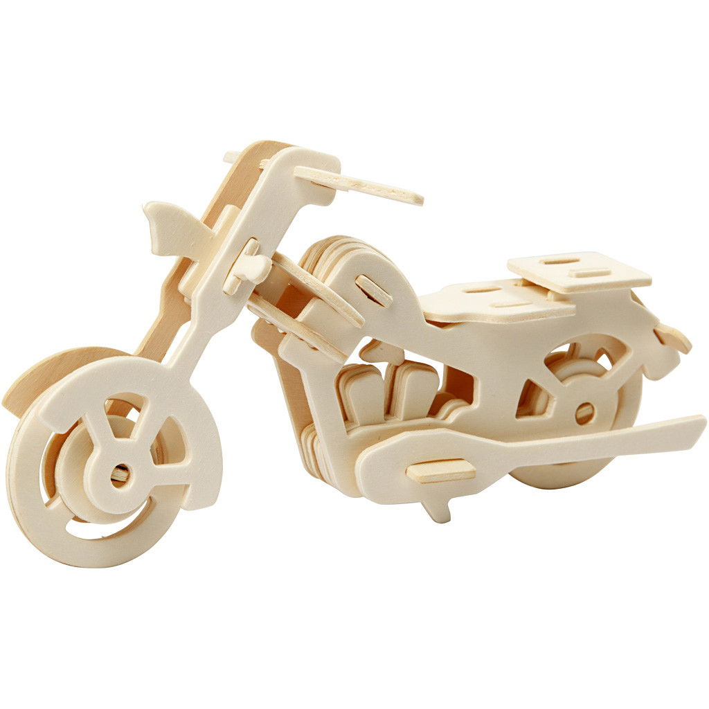 CH580504 Motorbike Wooden Construction Craft Kit