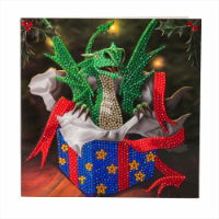 CCK-XM34 Dragon Gift Crystal Art Card Kit 