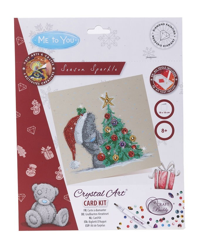 Season Sparkle- Crystal Art Card Kit 18cm