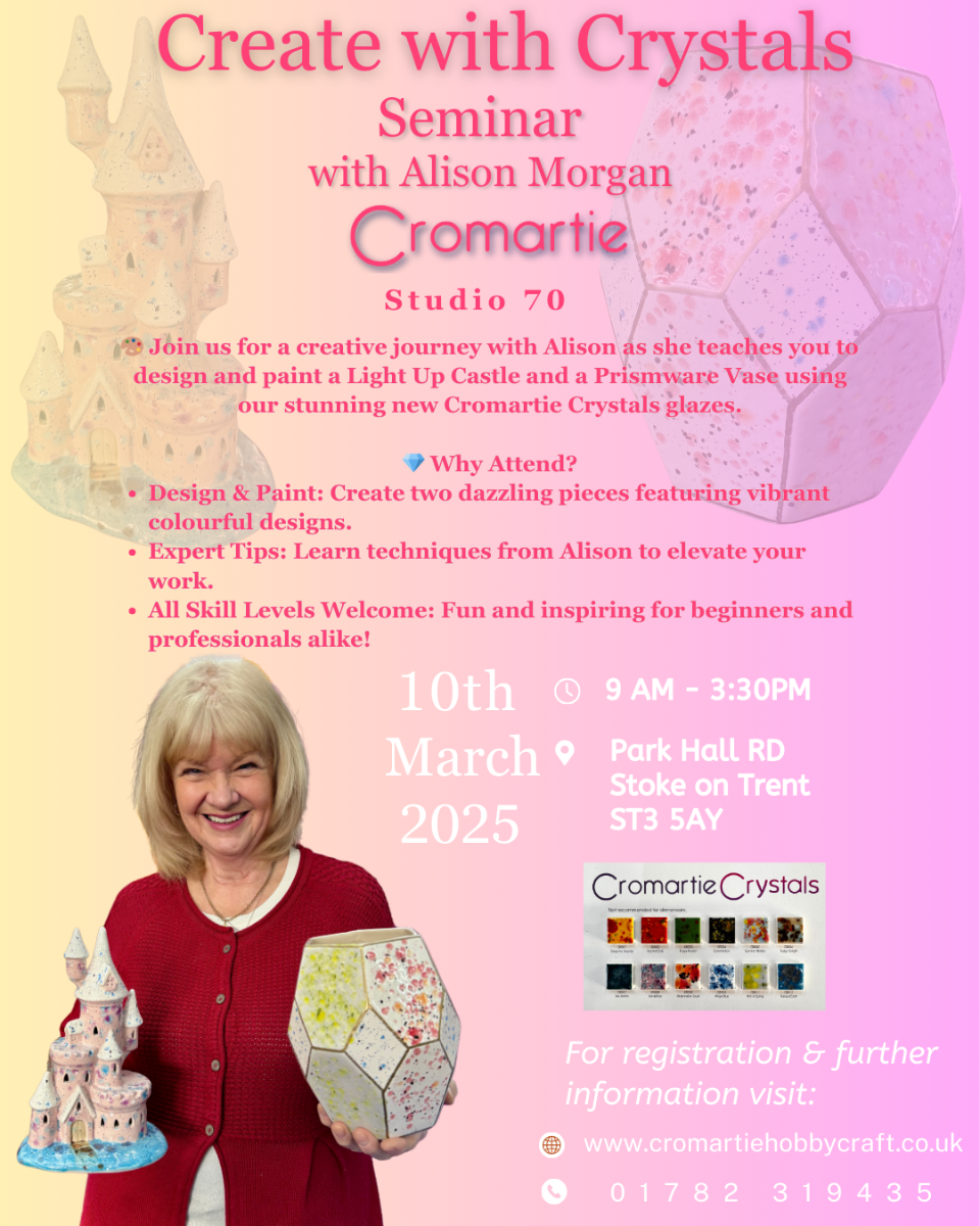 Crystals and Clay Seminars- 10th March 2025