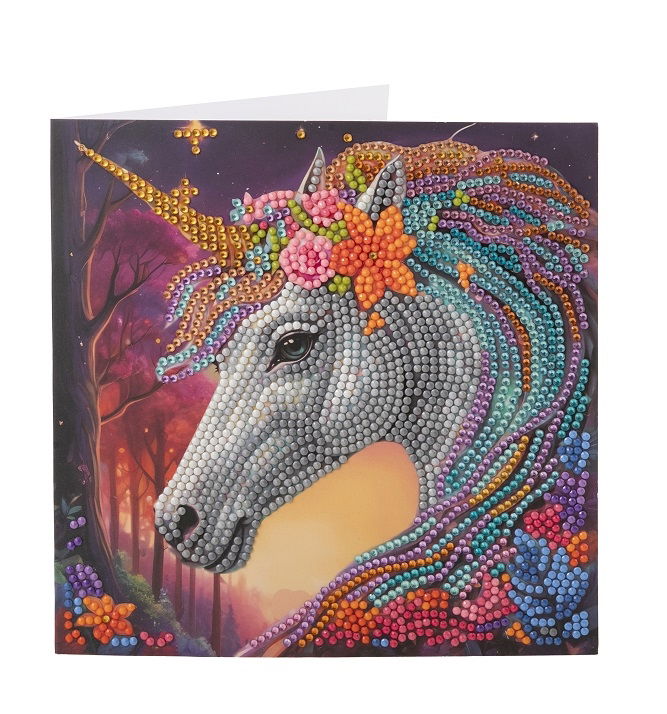 CCK-A134-06 Charmed Crystal Art Card Kit Full Card