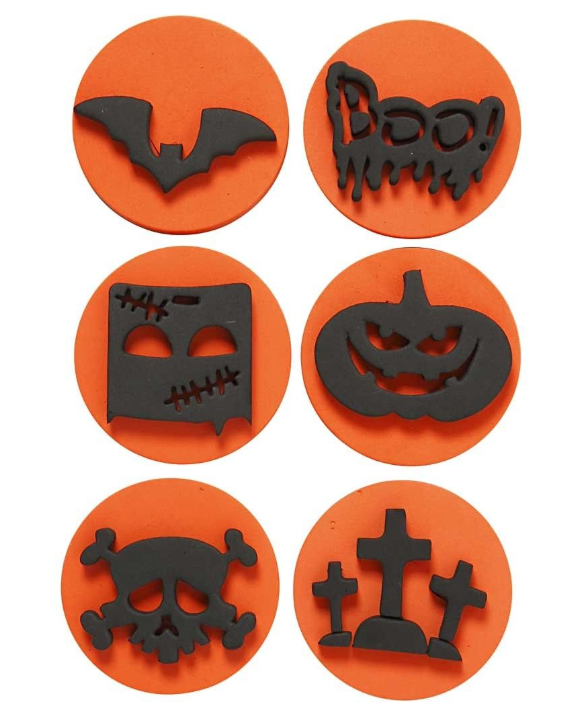 CH28553 Foam Stamps Halloween for Arts & Crafts