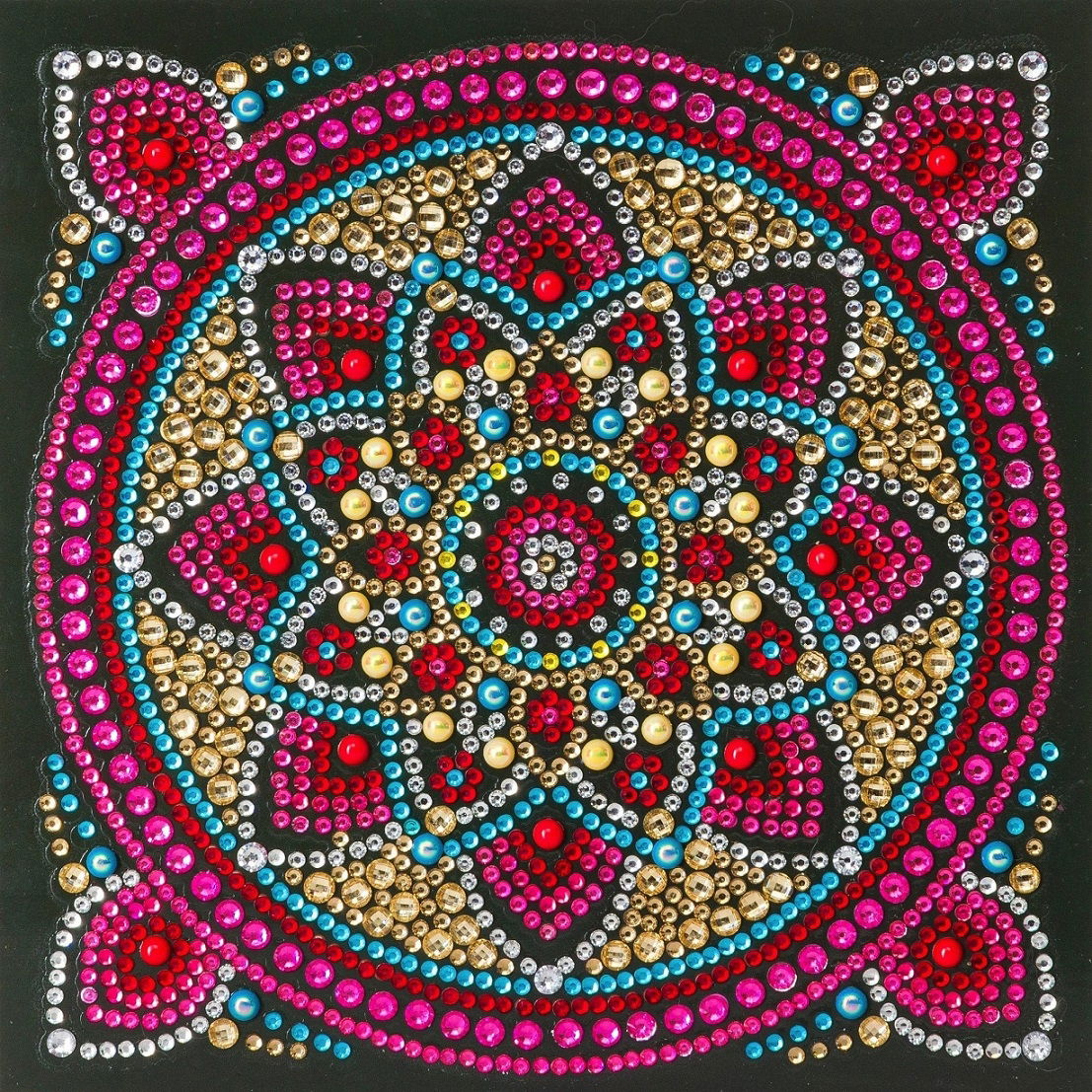 CCK-A42 Mandala Crystal Art Card Kit