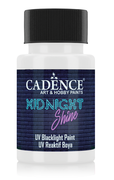 Midnight Shine Blue UV Paint 50ml