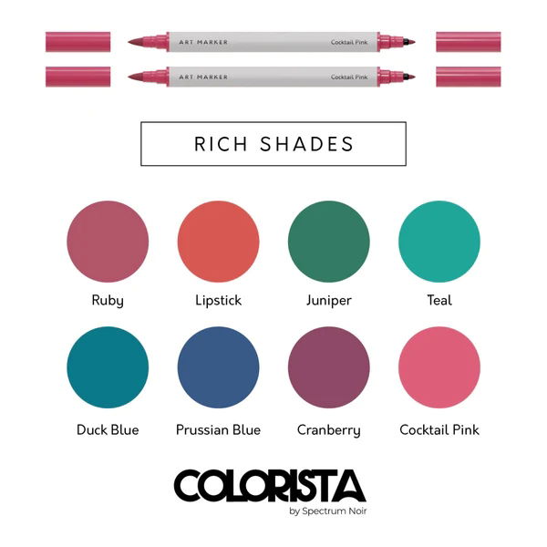 Rich Shades - Art Marker (8 pc)