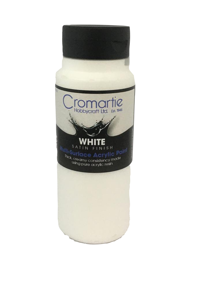 White - Multi Surface Acrylic Paint 500ml