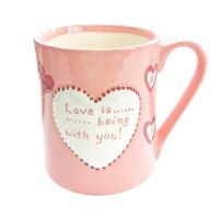 4079 Heart Mug Paint Your Own Pottery Ceramic Bisque Blank