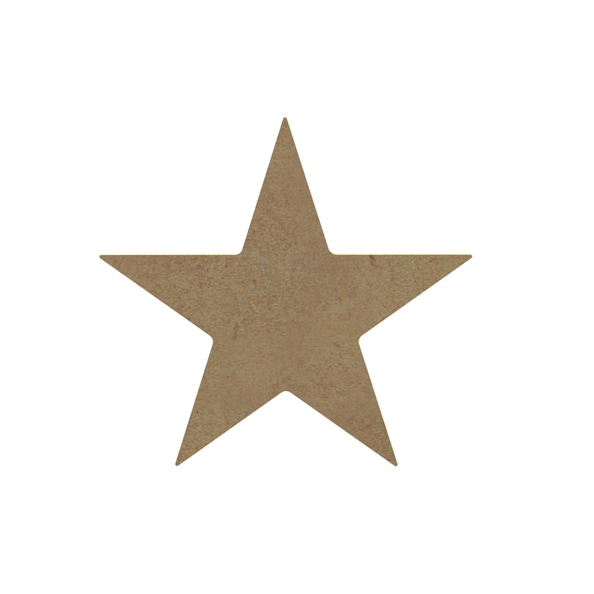 Star - Wooden Craft Template (13cm x 13cm)