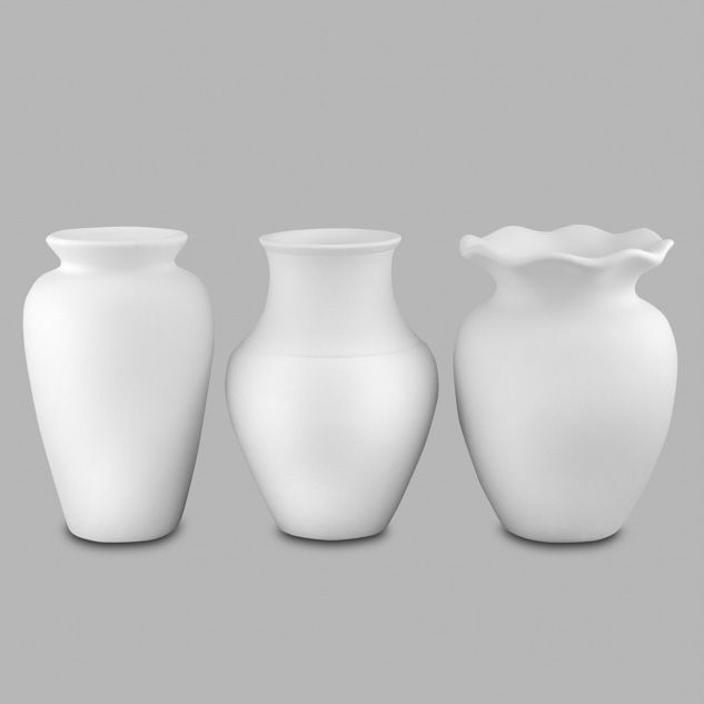 Great Shape Vases (3 asstd)