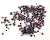 Purple Floral Wafers for Enamel Jewellery 2.5g