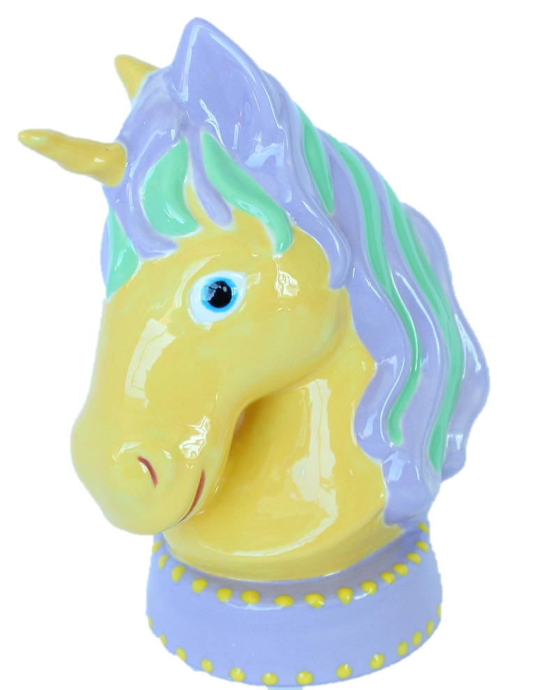 7107 Unicorn Bust Bank