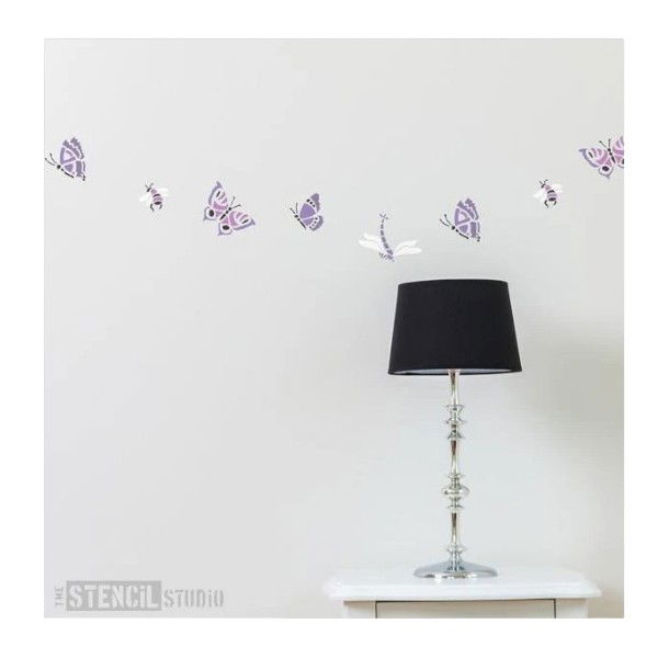 Bees and Bugs Mini Craft Stencil