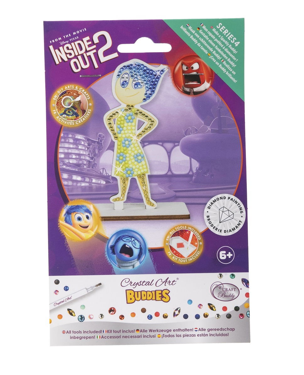 CAFGR-DNY038 Joy- Disney Crystal Art Buddy Kit packaging