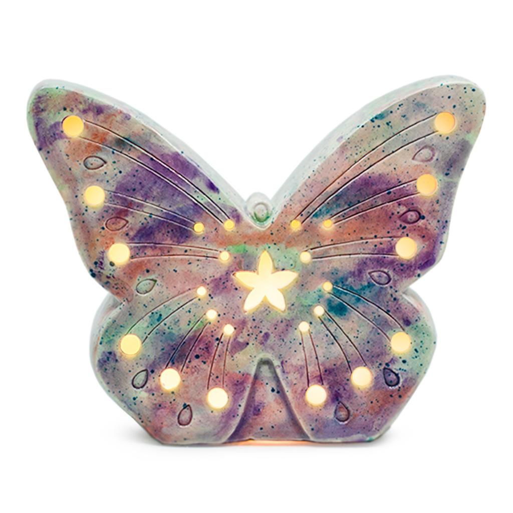 5471 Butterfly Lantern Paint Your Own Pottery Ceramic Blank
