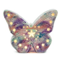 5471 Butterfly Lantern Paint Your Own Pottery Ceramic Blank