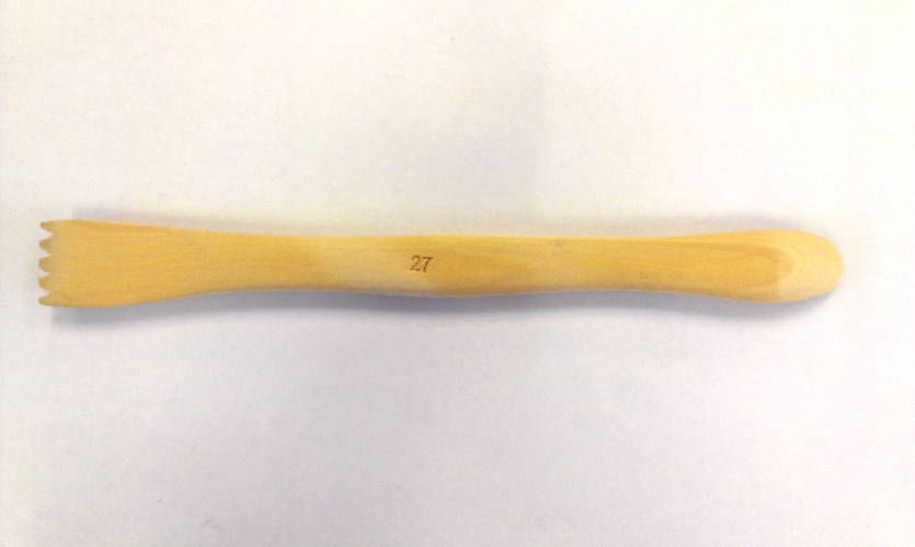 Boxwood Modelling Tool No. 27 for clay sculpting and ceramic detailing (CH6627)