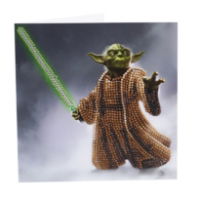 Yoda-  Crystal Art Card Kit 18x18cm