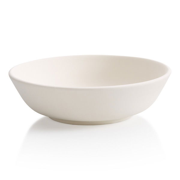 2005 Individual  Coupe Pasta Bowl- Unpainted Ceramic Bisque Blank