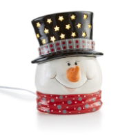 Snowman Head Light Up