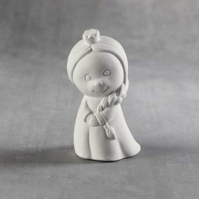 35975 Ice Princess Tiny Tot Collectible Paint Your Own Pottery Ceramic Blank unpainted