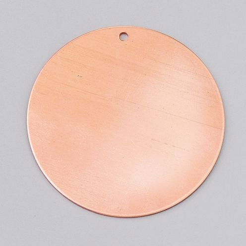 9918537 Round Pendant -Enamelling