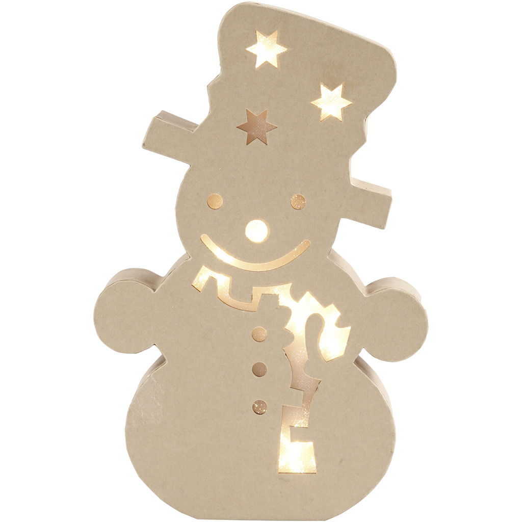 CH54906 Snowman Light Up Figure