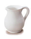 ½ LITRE PITCHER 3.5\" D x 5\" H