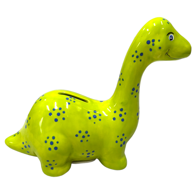 Brachiosaurus Bank- Paint Your Own Pottery Bisque Ceramic Blank