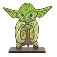 Yoda- Star Wars Crystal Art Buddy Kit  11x8 cm approx