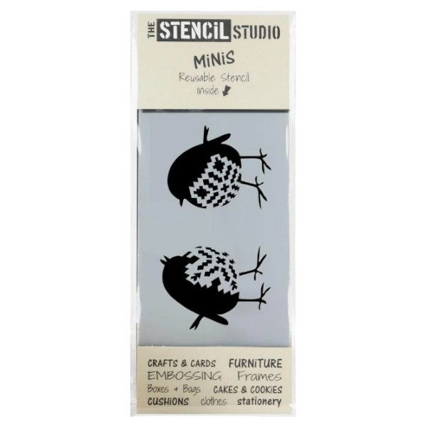 Robins Mini Craft Stencil