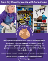 Four-Day Pottery Throwing Course with Sara Adams at Cromartie