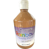 Brown- Cromartie Rainbow Acrylic Paint 500ml