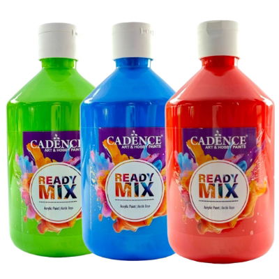 Ready Mixed Acrylic Paints 500ml