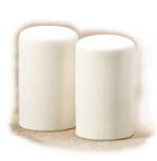 SALT & PEPPER SET 2"d x 3.25" h