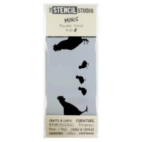 Chickens Mini Craft Stencil