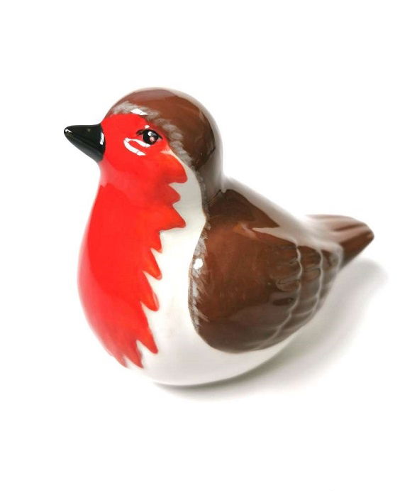 Robin Figurine (left)