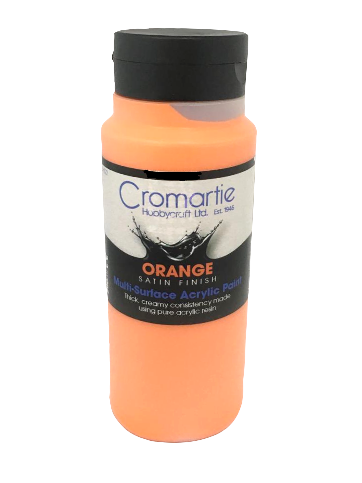 Orange - Multi Surface Acrylic Paint 500ml