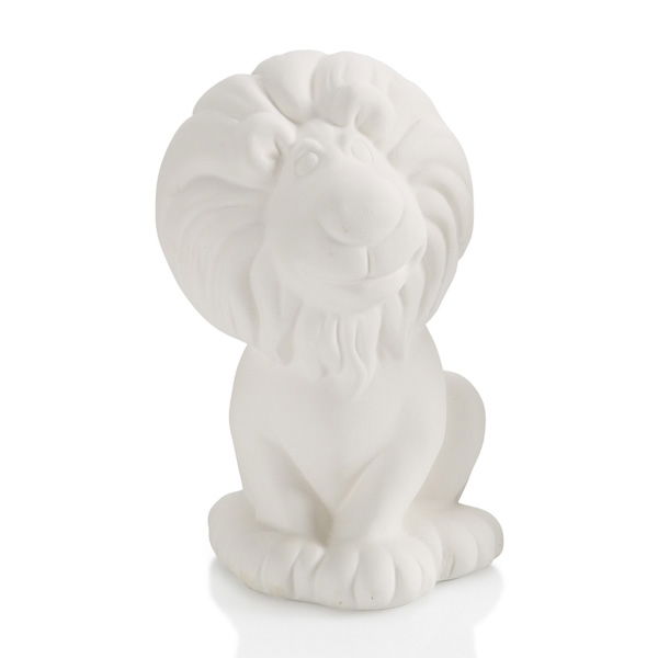 7336 Lion Party Animal plain bisque