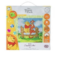 Pooh and Tigger - Crystal Art Kit 30 x 30cm