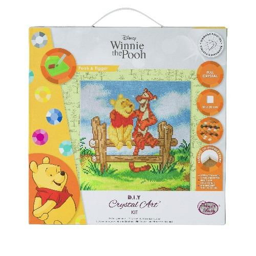 Pooh and Tigger - Crystal Art Kit 30 x 30cm