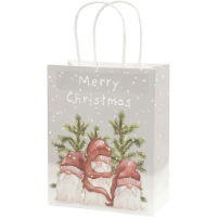 Christmas Paper Bag (3 pc) Sleepy Santas