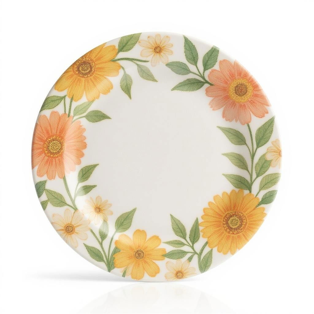 1602 Rimmed Charger Plate 30.5cm Paint Your Own Pottery Ceramic Blank